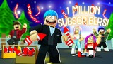 1 MILLION SUBS WITH FANS + FACE REVEAL | ROBLOX | PLAYOFEL