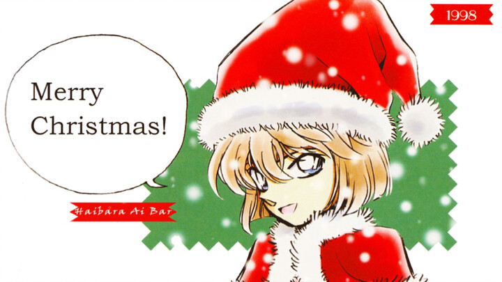 [Haibara Ai] A complete inventory of the beautiful original paintings of Gosho Aoyama on Christmas ~