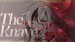 Gambar ARLECCHINO dari game GENSHIN IMPACT yuk!