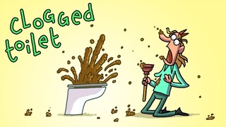 Clogged Toilet | Cartoon Box 224 | by FRAME ORDER | Dating Cartoons