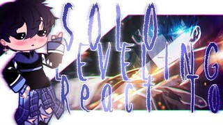 Past Hunter React to Sung Jinwoo / Solo Leveling {1/2} Tr/Eng *see description