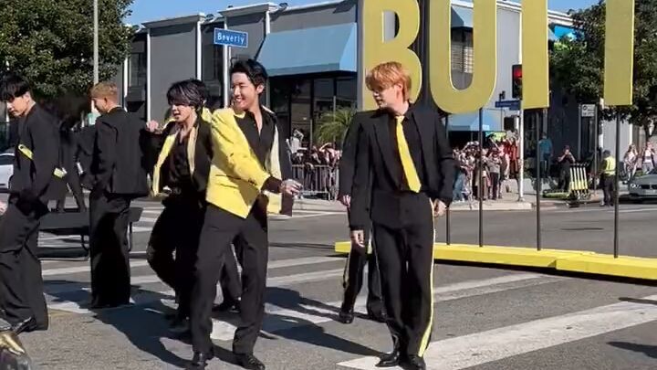 BTS Butter on the street