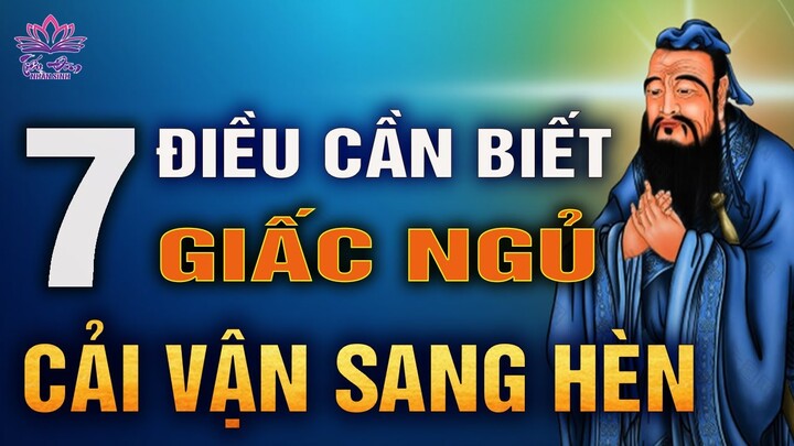 Trí Tuệ Cao: 7 Điều Nên Biết Về Giấc Ngủ Quyết Định Vận Mệnh Sang Hèn I Tiếu Đàm Nhân Sinh