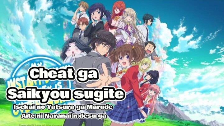 Niatnya mau Holiday malah berpindah kedunia lain🔥 - Cheat ga Saikyou sugite Isekai no Yatsura