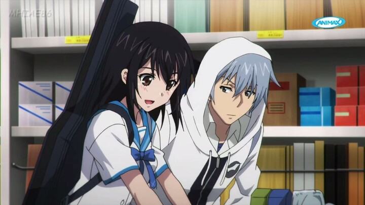 Final Ver. 720P Strike The Blood Episode 2 Malay Dub (MHIAE86 Ver) Animax Watermark