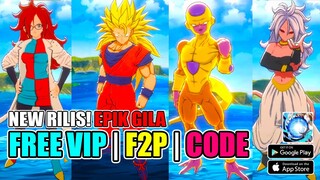 [ NEW GAME ] DRAGONBALL 3D FULL REDEEM CODE | FREE VIP4 | FREE GACAH GRAFIK SUPER | 地球:傳說戰士