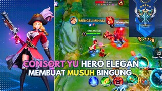 Seruu Main Pake Hero Consort Yu, Ringan dan Skillnya Mudah Digunakan 🤩