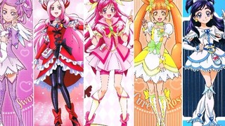 78 Pretty Cure members transformed, only the Royal Angel is missing