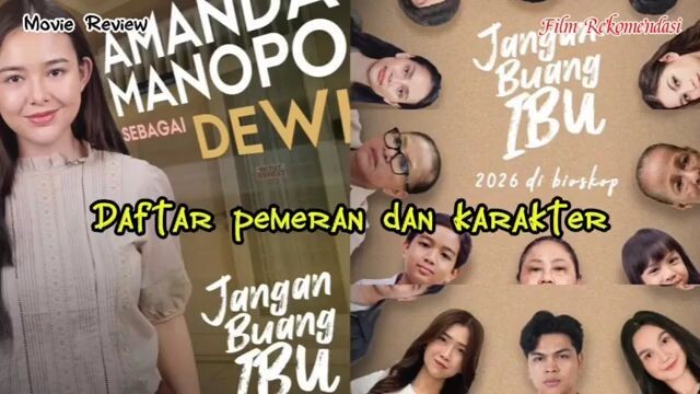 Daftar pemeran dan karakter film jangan buang ibu 2026
