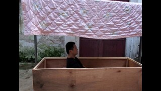 Soundproofing-assisted bed! A hardcore invention