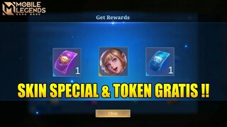 CARA MENDAPATKAN TOKEN DRAW & SKIN GRATIS DI EVENT WINTER BOX 2021 | MOBILE LEGENDS