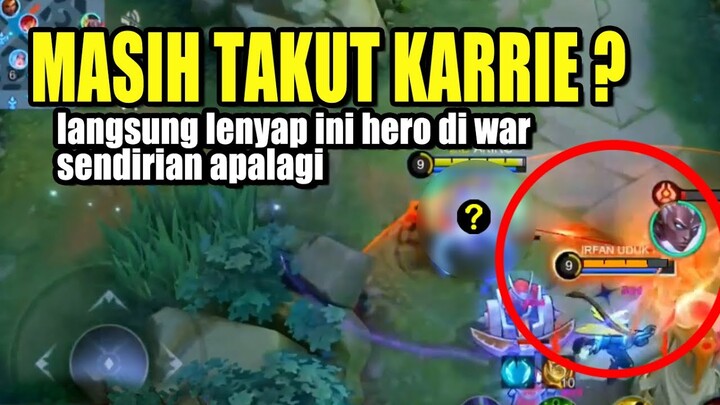 NIH COUNTER KARRIE, WON AJA GA NGARUH #mobilelegends