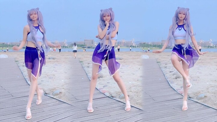 原神，但是刻晴泳装版~