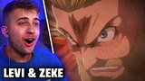 Attack on Titan Levi & Zeke Trailer REACTION!! CRESCENDO TRAILER