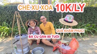 Color Man và gia đình vô tình gặp gánh chè xu xoa chỉ 10k/ly của cụ Quyên gần 80 tuổi!