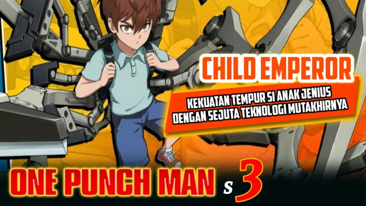 One Punch Man Season 3 Episode 9 - Hari Penyerangan Pertama_ Child Emperor vs phoenix man