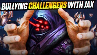 BULLYING CHALLENGERS IN RANKED WITH JAX