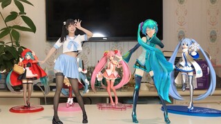 เจ้าของไม่อยู่บ้าน หุ่นแอบเต้น! ตาแน่น❤️ Hatsune Real Scene Synthetic Dance [2022 Virtual Singer Lun