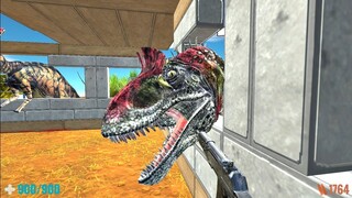 Survive in Dinosaur Safari. FPS Perspective! Animal Revolt Battle Simulator