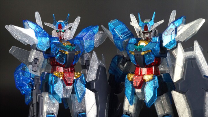 [Bandai] การเปรียบเทียบผลกระทบของสีเมทัลลิกและสีฟลูออเรสเซนต์ที่มีต่อภายในของ Color Transparent Gund