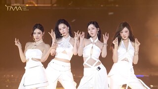 aespa 'INTRO + Dirty Work' + 'Whiplash' + 'Rich Man' TMA 2025