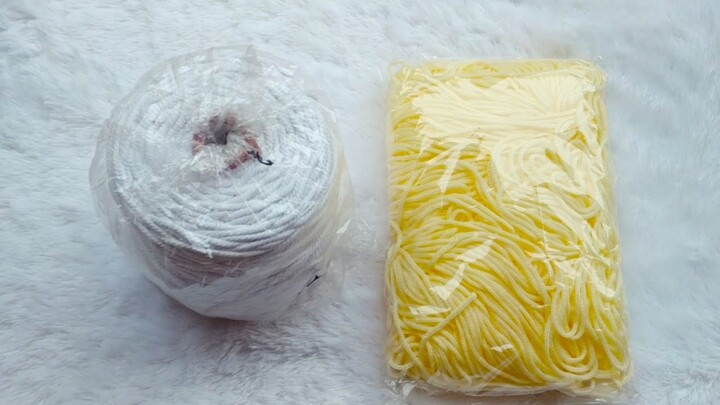 Perbedaan Tali kur dan Makrame (Tali Katun Macrame) #Short