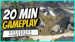 Wuthering Waves - 20 min of World Exploration, boss fight, gameplay, close beta (no commentary)