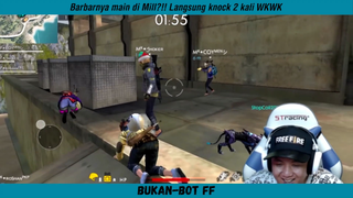 Main barbar di Mill malah knock 2 kali dong WKWKWK