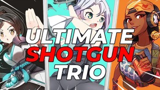 SHOTGUN SAGE RAZE และ JETT DESTROY IMMORTALS โดยใช้ SHOTGUNS เท่านั้น (Feat Quarkwy & Swens)