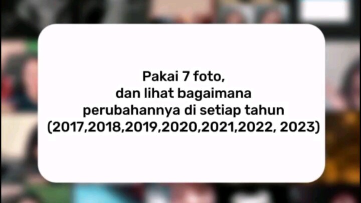 Perubahan tiap tahun, gimana menurut kalian?