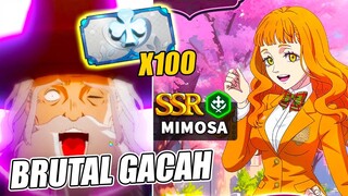 SUMMON 12.000 CRYSTAL DEMI DUPLIKAT ASTA MIMOSA B*2 GACHA F2P | 🔥Black Clover Mobile