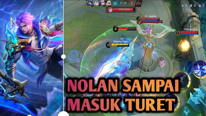 KOMBO YANG SATISFYING DARI NOLAN | GAMEPLAY NOLAN MLBB