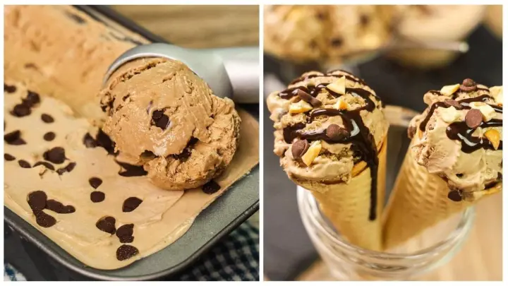4 ICE CREAM RECIPES ( Coffee Ice Cream , Yakult Ice Cream , Milo Ice Cream , And Mango Ice Cream )
