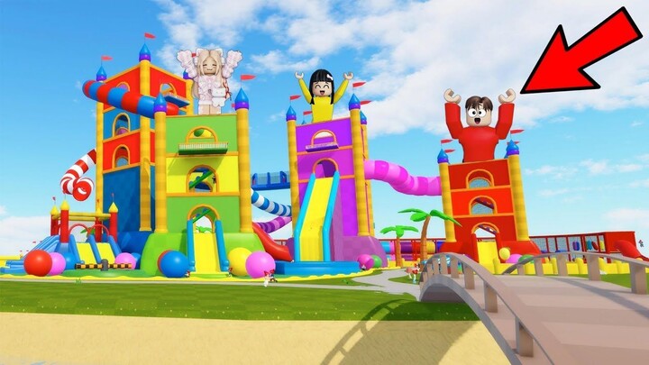 Yuta, Mio Dan Baby Celine Ngumpulin Mangga Di Istana Balon  ROBLOX