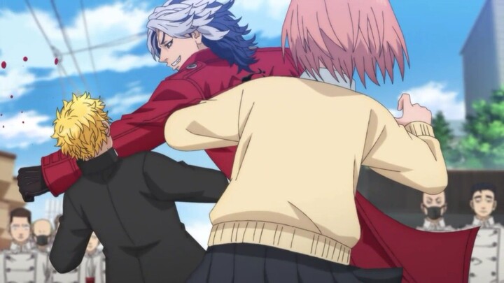 TOKYO REVENGERS season 2 momen takemichi melindungi hina episode 3 😲❤️