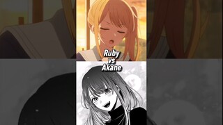 Ruby Hoshino vs Akane Kurokawa - Oshi no Ko