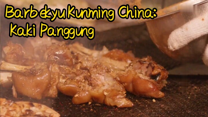 Daging Emas Panggang di Tungku Batu