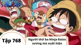 One Piece Tập 768: Người thứ ba Ninja Raizo sương mù xuất hiện (Tóm Tắt)