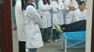 The class monitor lost his temper! He's having a hard time keeping it together.