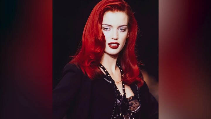 The fiery, rebellious red-haired supermodel who ruled the 1990s