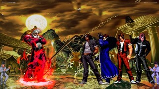 KOF Mugen J. God Rugal VS Kyo Team