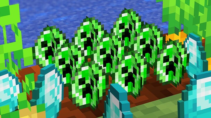 Minecraft but you can Grow Custom Diamonds