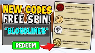 [CODES] New OP Bloodline Released l Shindo Life - Roblox