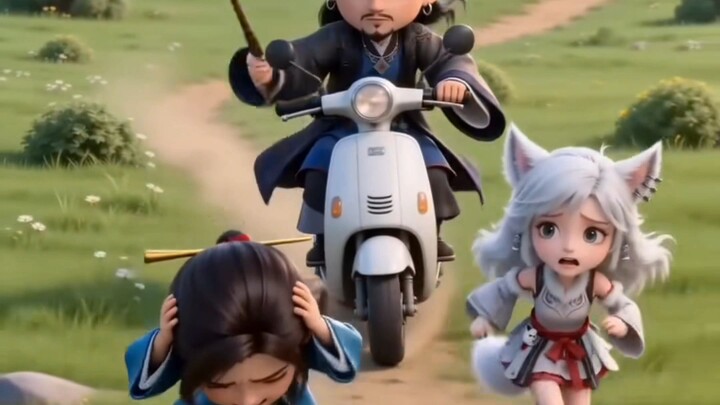 Versi Chibi Orang Biasa, Zhong Shenshi, Xiang Zhili—saudara seniorku yang telah mencapai tahap Huash