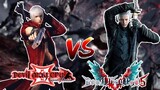 Dante From DMC 3 VS Vergil From DMC 5 - Epic Fight Old Version Of Dante Is Overpowered