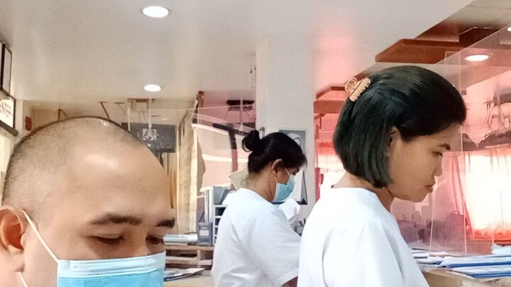 working at dialysis Dept...