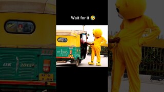 Auto driver 🤣...............#funny #teddy #prank