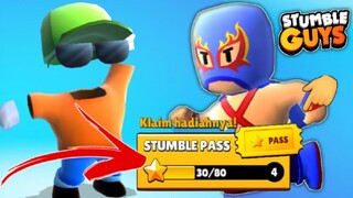 GACHA & REVIEW STUMBLE PASS, DAPAT BANYAK SKIN⁉️ | STUMBLE GUYS | PUTRI GAMER