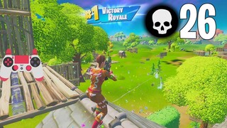 High Elimination Solo vs Squads Win Gameplay Full Game Season 6 (Fortnite Ps4 Controller)