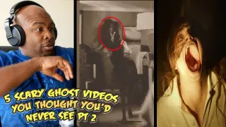 5 SCARY Ghost Videos You THOUGHT You Would NEVER SEE PT 2 REACTION